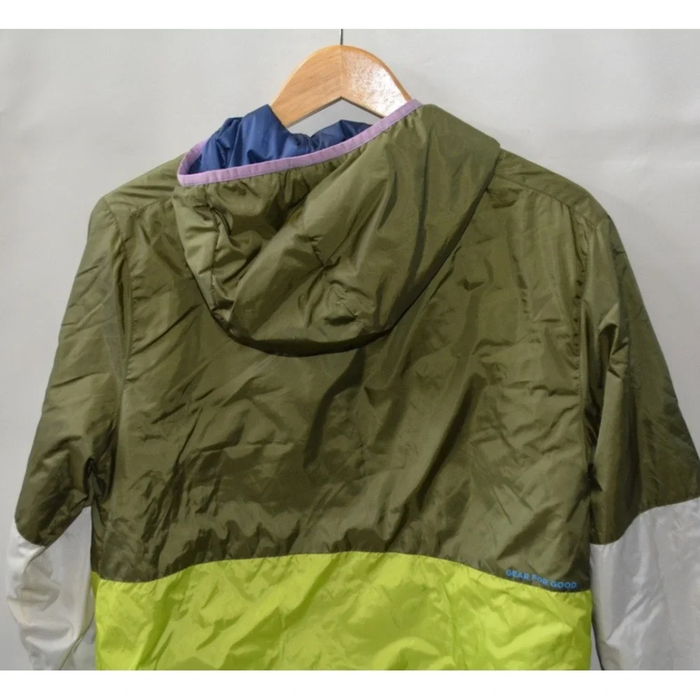 Cotopaxi Teca Calido Hooded Jacket Men's L Colorblock Reversible – Used – Good